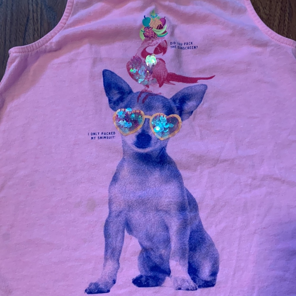 Girls Gap Racerback Tank Size M - Picture 2 of 4
